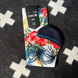 STANCE socks size M - Hawaiian Flowers